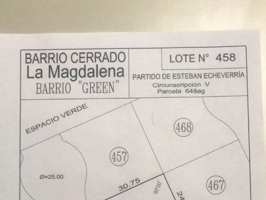 VENTA DE LOTE EN LA MAGDALENA GREEN 750M2, INTERNO