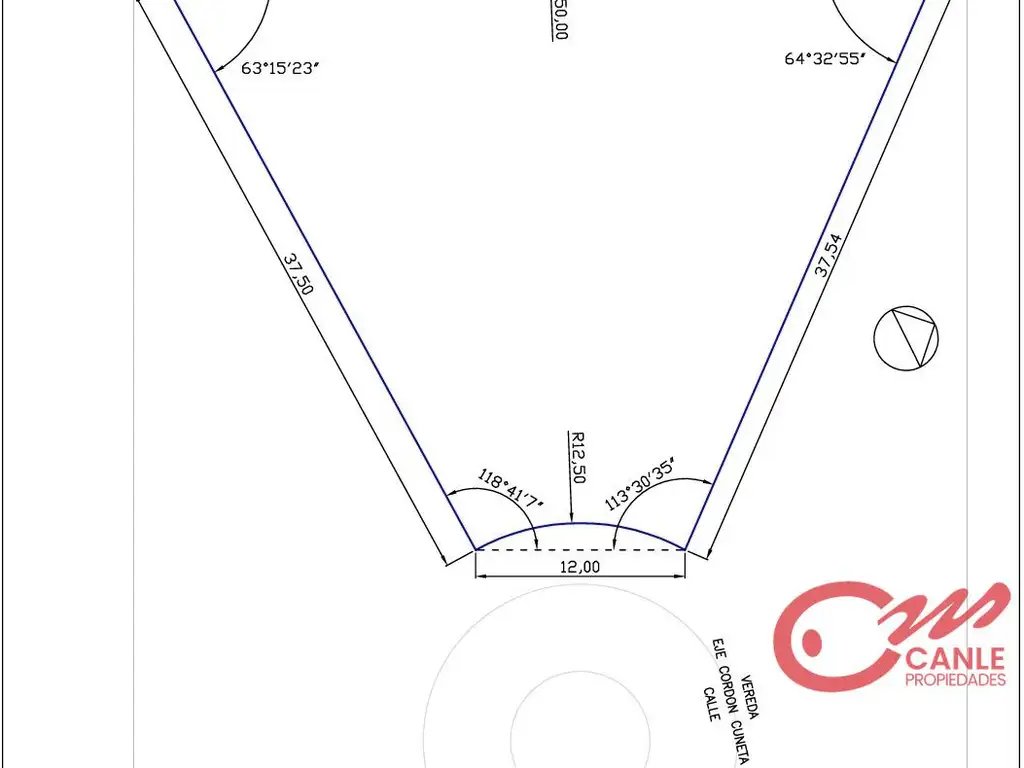 Terreno / Lote en venta de 1110m2 ubicado en San Sebastián