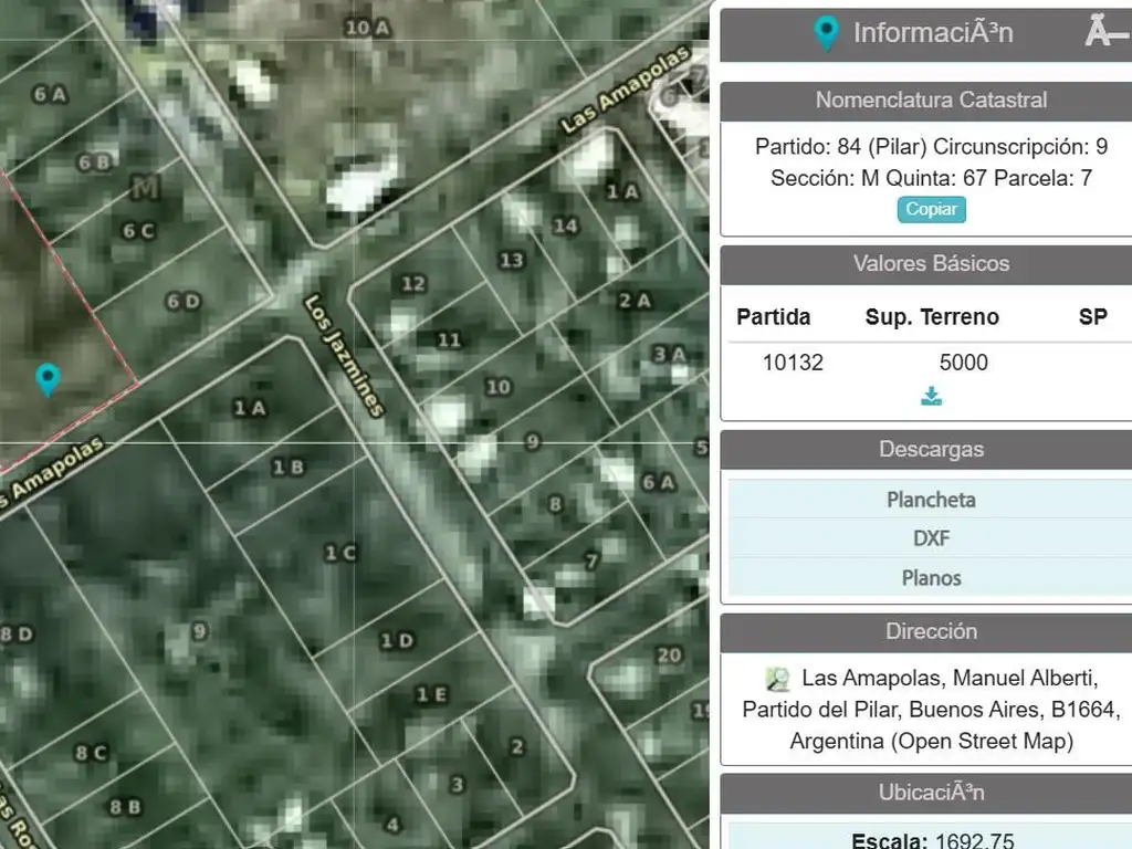 Lote en Manuel Alberti, Pilar apto construcción hasta 4000m2