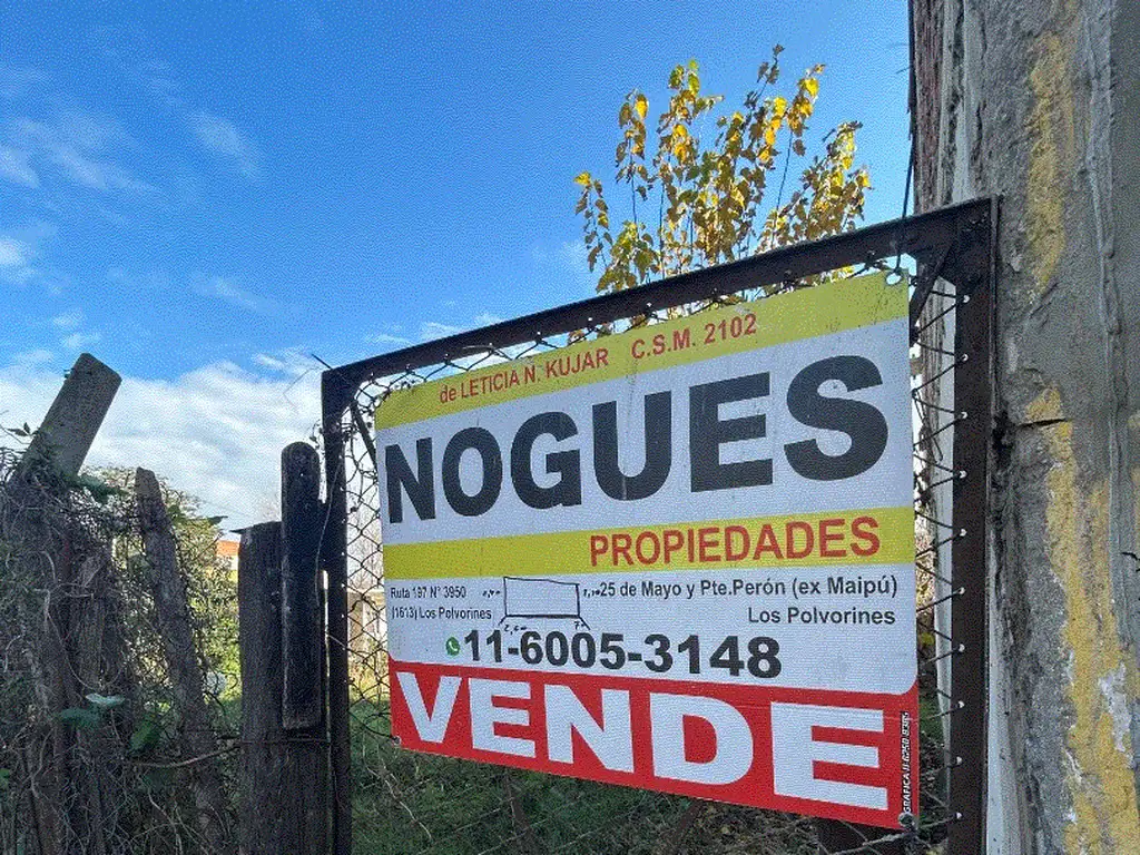 LOTE EN VENTA