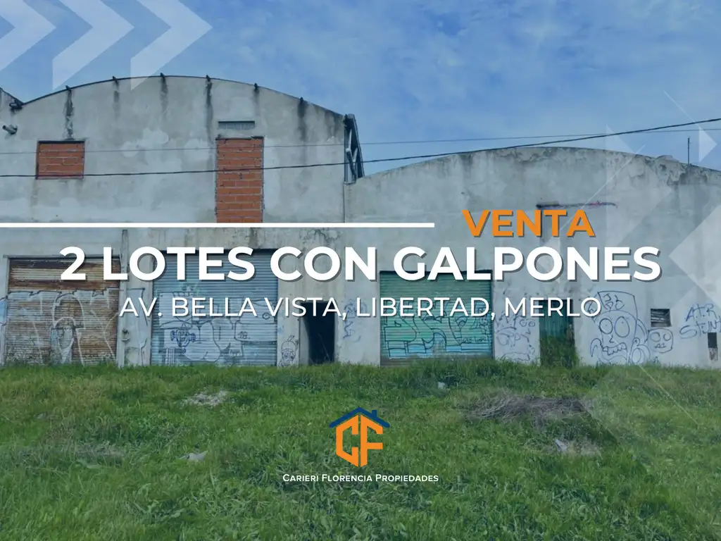 Dos Galpones en Venta en Libertad Sobre Ruta 1003