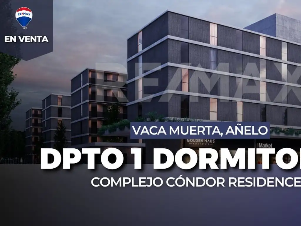 VENTA DEPARTAMENTO UN DORMITORIO EN AÑELO