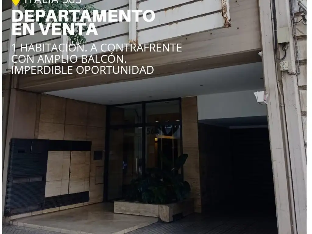 Departamento en venta - Italia 563