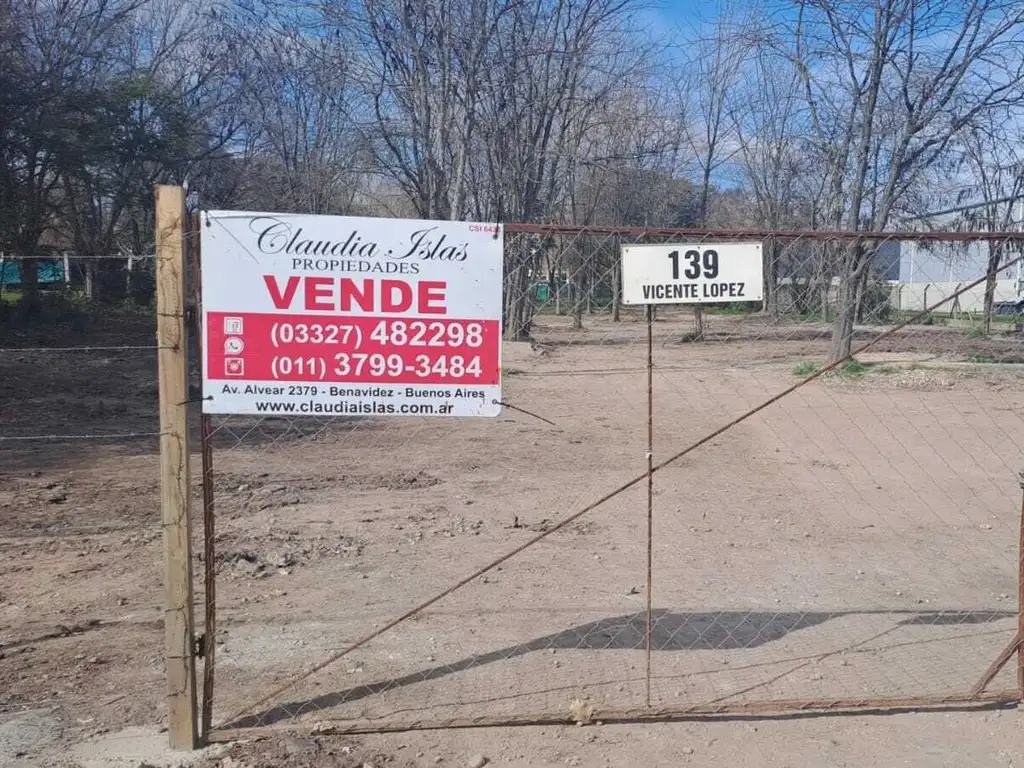 Terreno Fraccion  en Venta en Benavidez, Tigre, G.B.A. Zona Norte