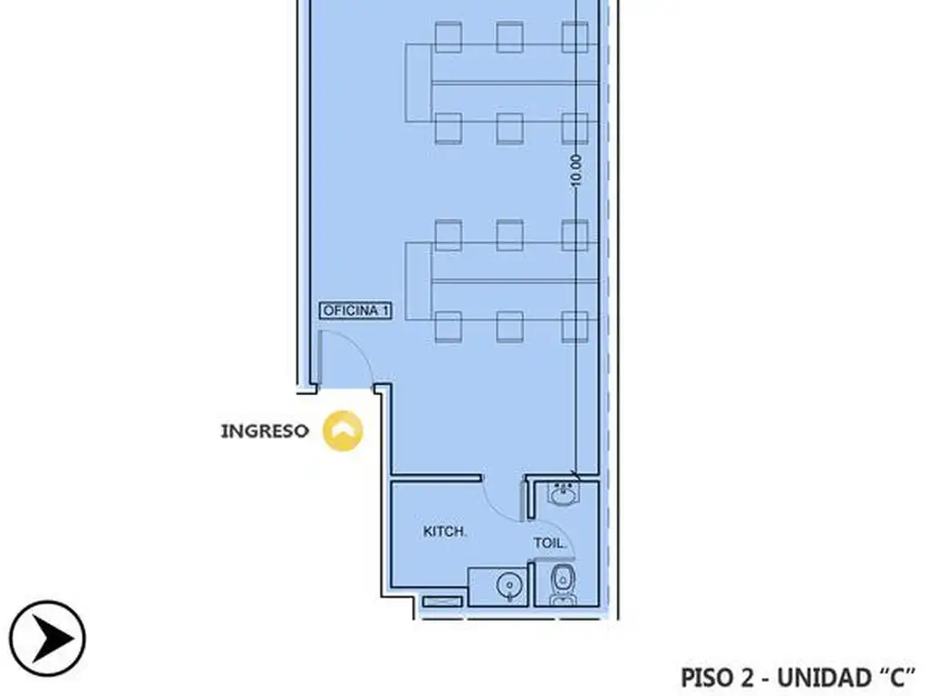 Oficina en venta - Centro