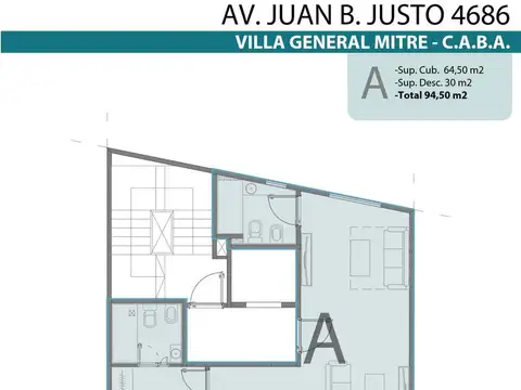 Av. Juan B. Justo 4600, Piso 1