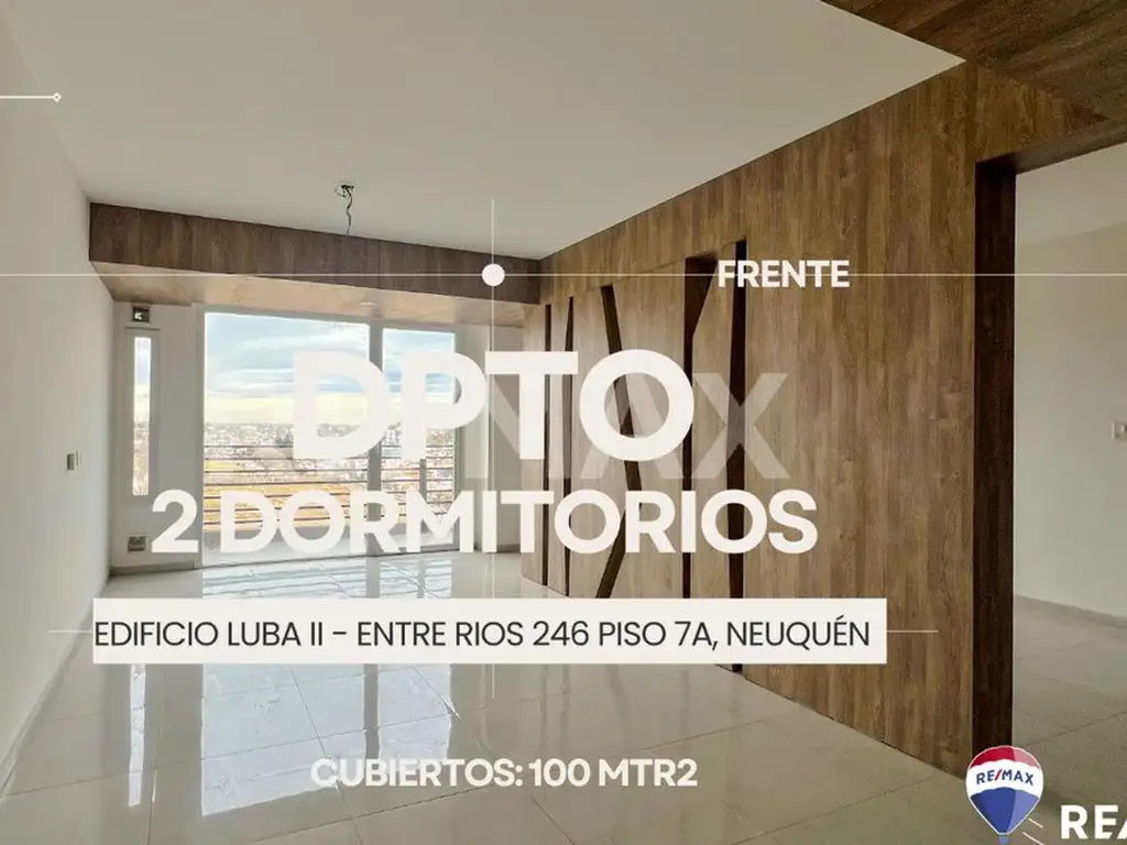 VENTA DPTO 2 DORMITORIOS FRENTE | EDIF LUBA II