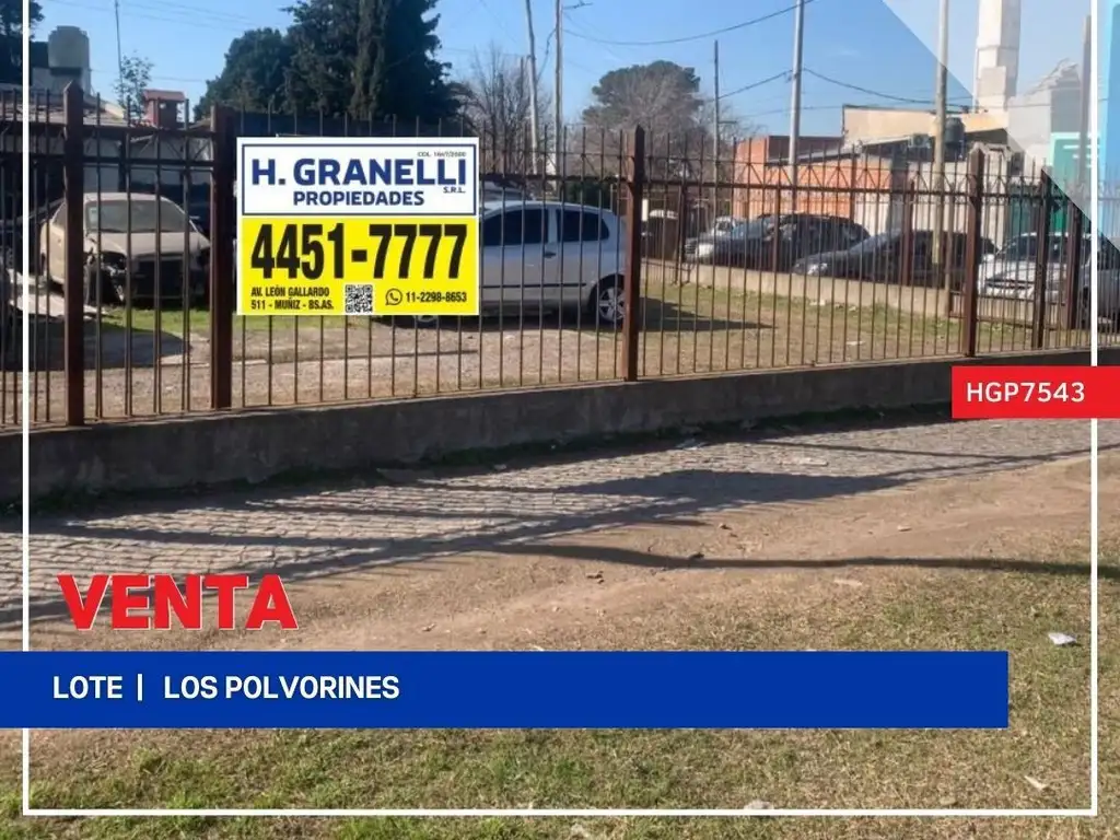 Lote - Venta - Argentina, Los Polvorines