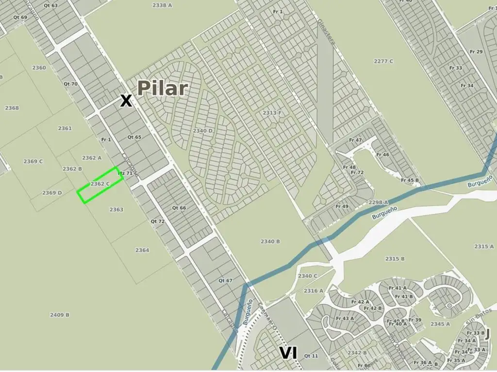 Fraccion  en Venta en Pueblo Caamaño, Pilar, G.B.A. Zona Norte