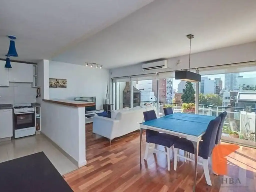 Penthouse Belgrano,  terraza privada cochera