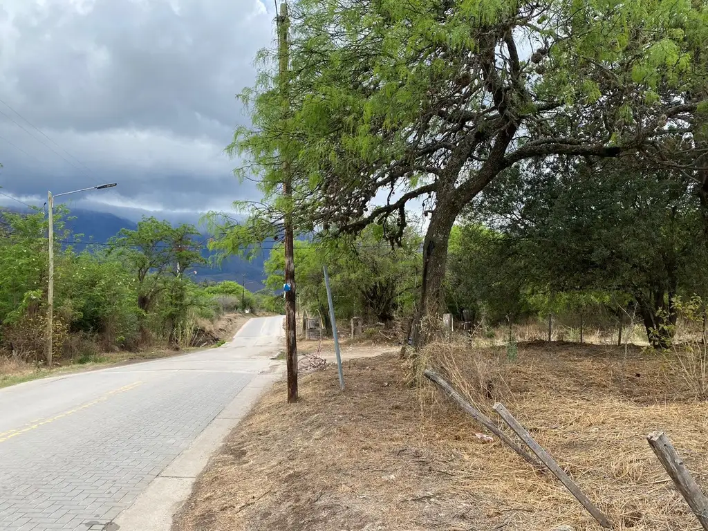 Venta de lote esquina en La Paz - Valle de Traslasierra