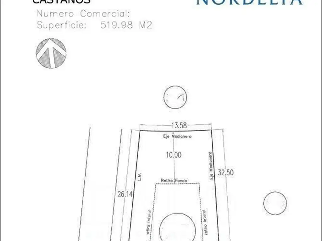 Terreno Lote  en Venta en Castaños, Nordelta, Tigre