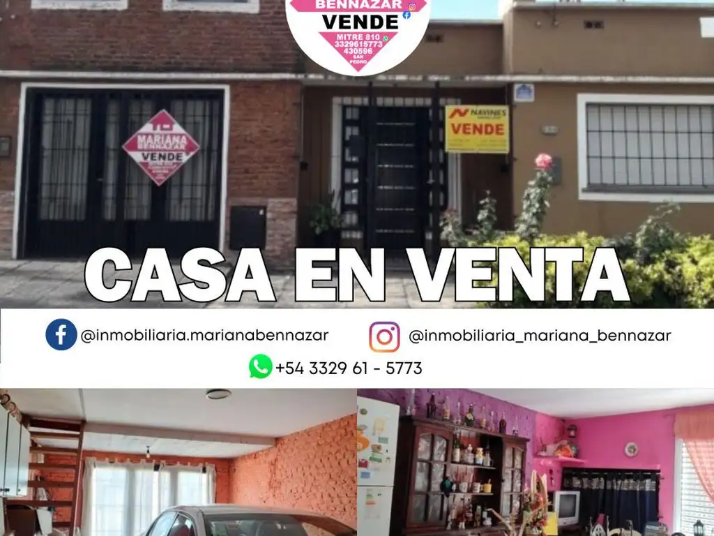 CASA EN VENTA - SAN PEDRO