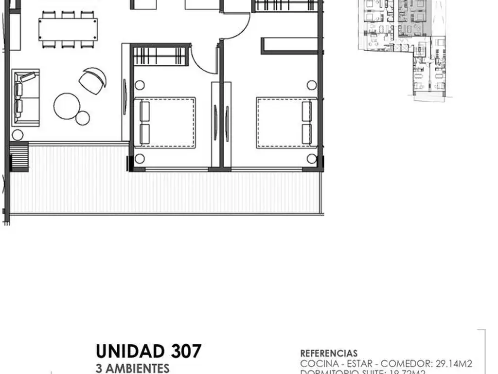 Departamento en Barracas