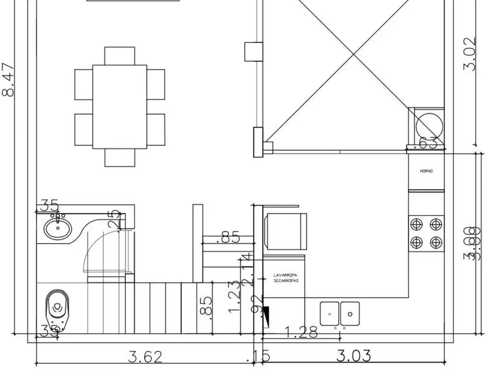 Venta de PH TRIPLEX, luminoso, terraza con parrilla, Nu?ez