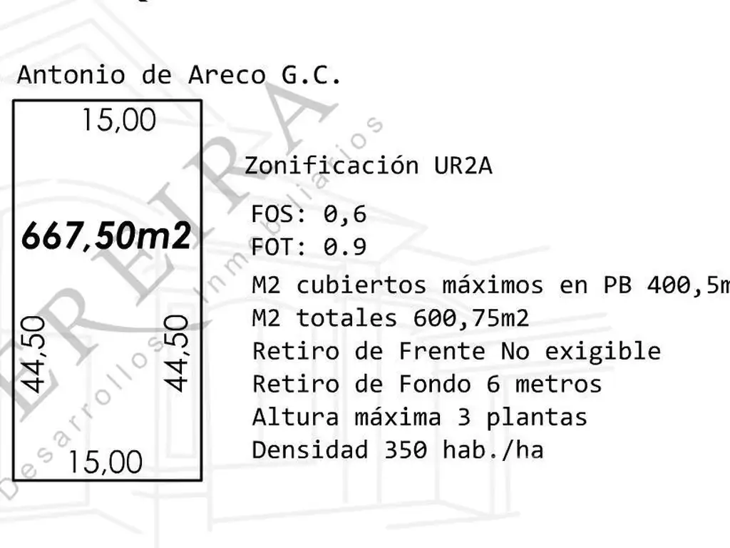 Excelente oportunidad - Lote de 668m2 frente a Las Piedras