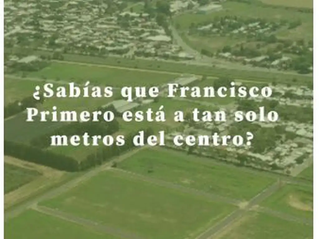 Venta Lote barrio ¨Francisco I&quot; Arroyo Seco