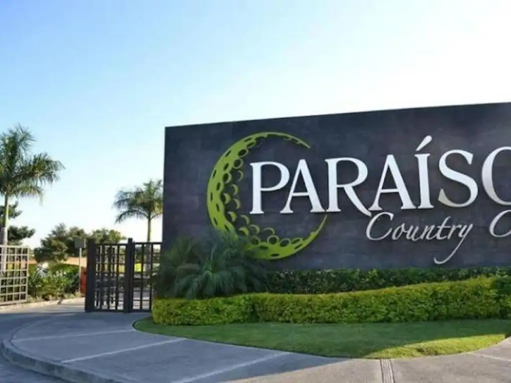 VENTA DE LOTE EN EL PARAISO COUNTRY GOLF CLUB