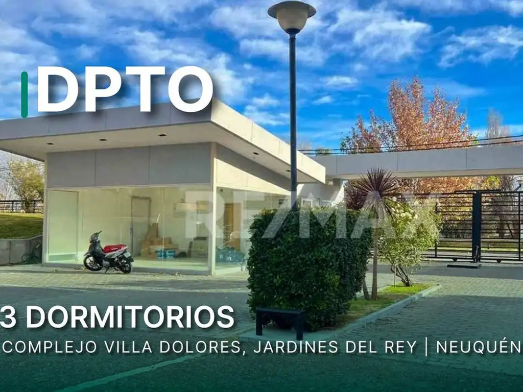 Venta dpto 3 dormitorios Jardines del Rey Neuquen