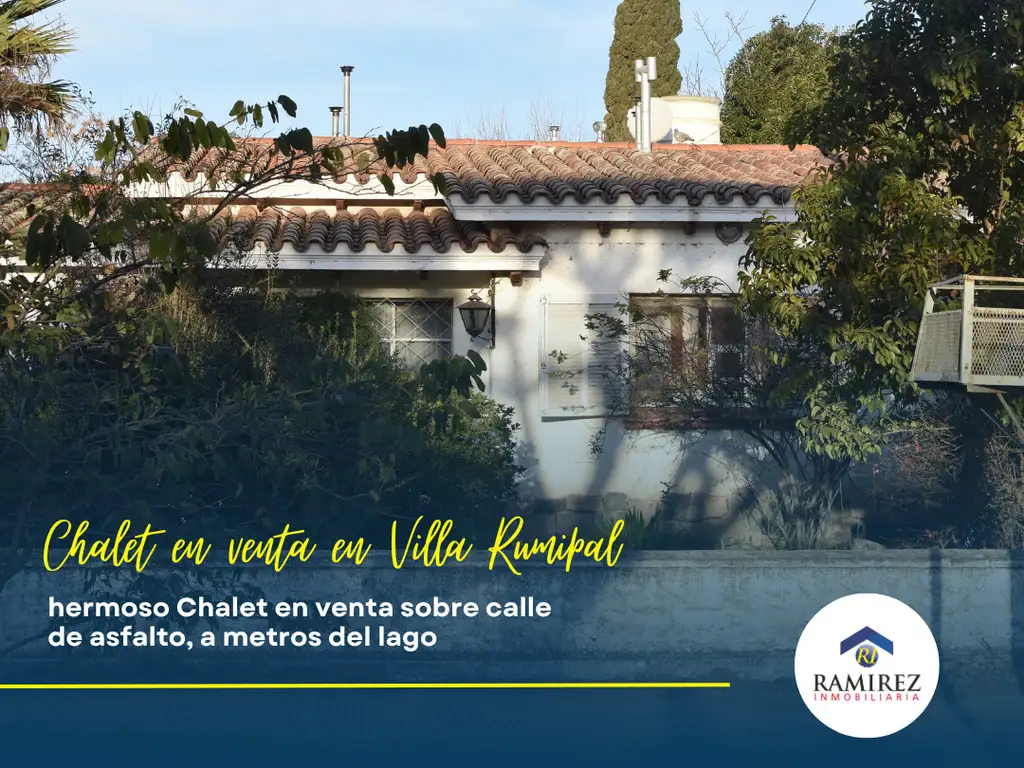 HERMOSO CHALET EN VILLA RUMIPAL