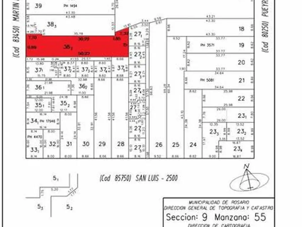 VENTA TERRENO EN  BARRIO LOURDES ROSARIO INVERSION