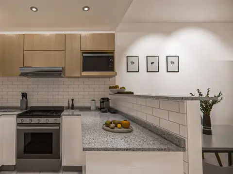 HERMOSO MONOAMBIENTE AL FRENTE CON BALCON