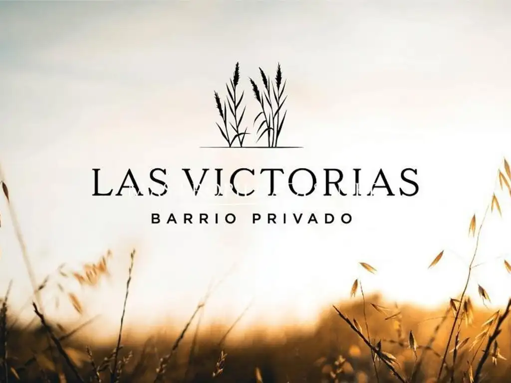 Lote en venta en Canning Barrio Las Victorias a la laguna