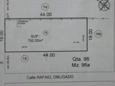 Lote con Financiacion de 790M2