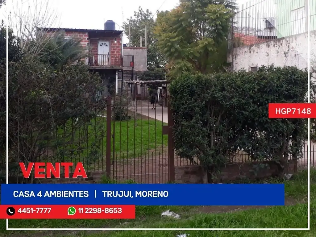 Casa - Venta - Argentina, Moreno - Rio de la Plata 300