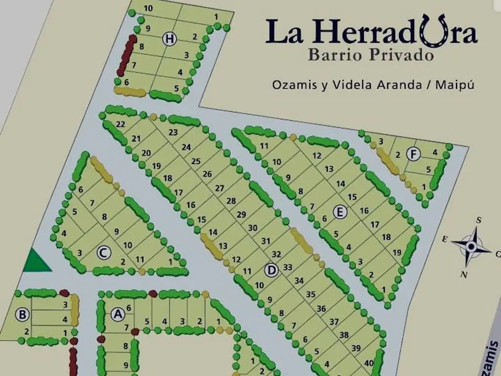 Maipu. Barrio Privado La Herradura. Mendoza