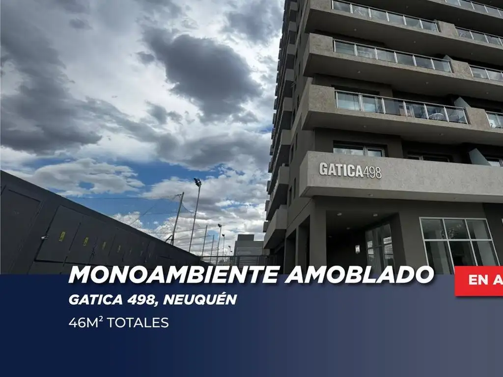 ALQUILER MONOAMBIENTE AMOBLADO NEUQUEN