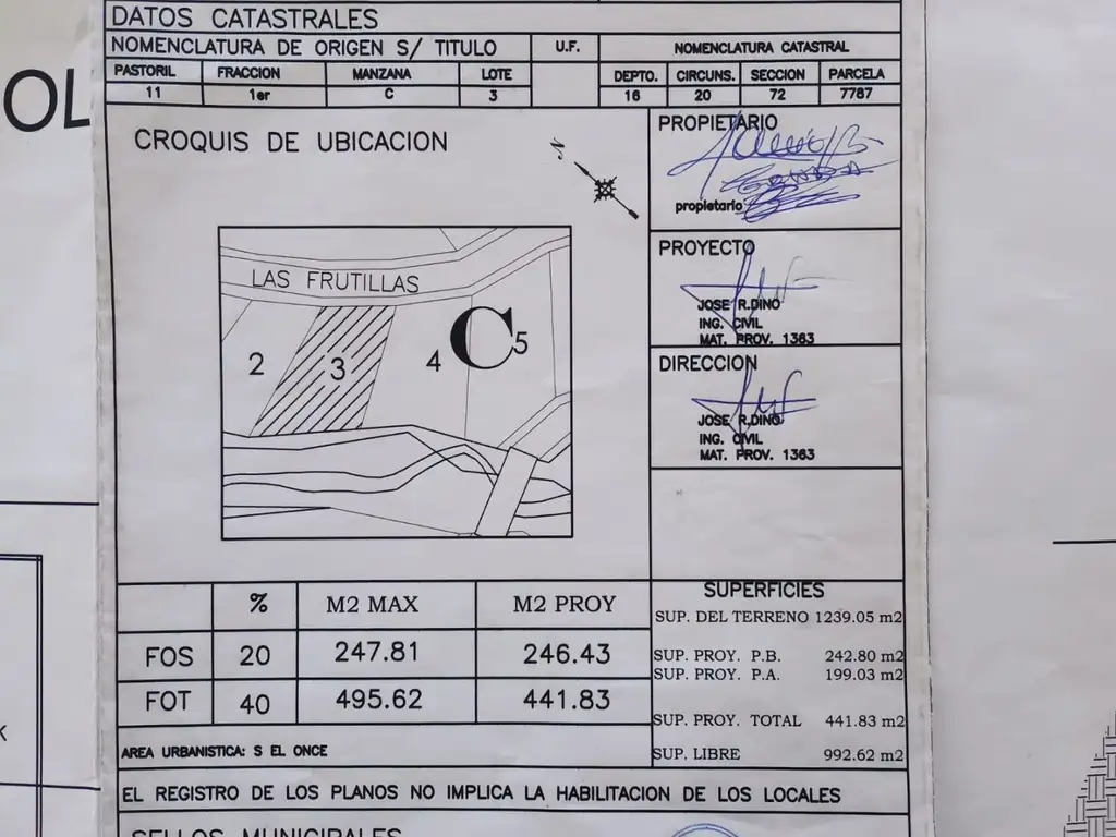 Proyecto 8 cabañas de dos ambientes Villa La Angostura