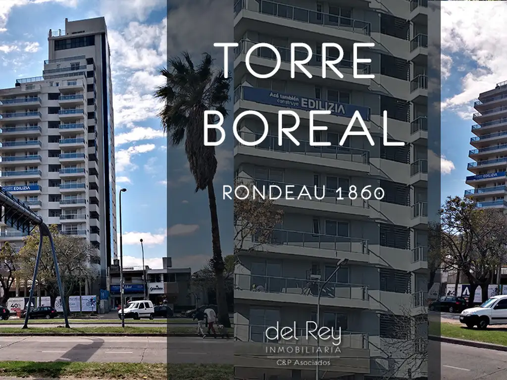 Alberdi, Torre Boreal, Rondeau 1830, 116 m2, cochera doble con baulera