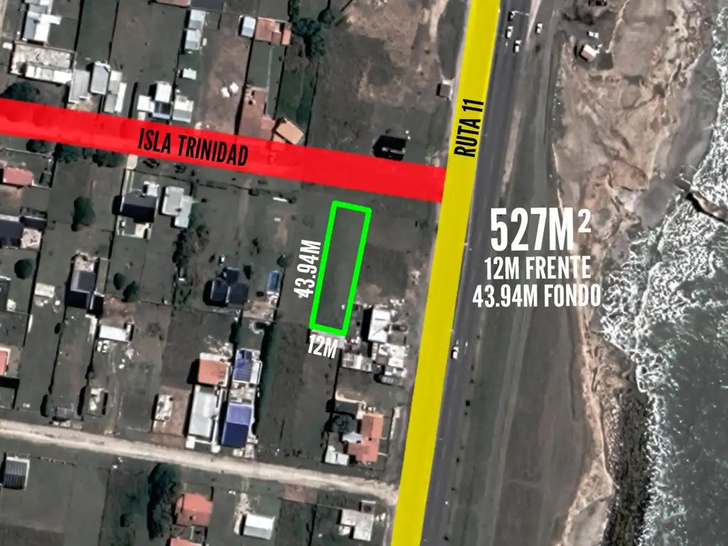 Terreno en venta - 527mts2 - Camet