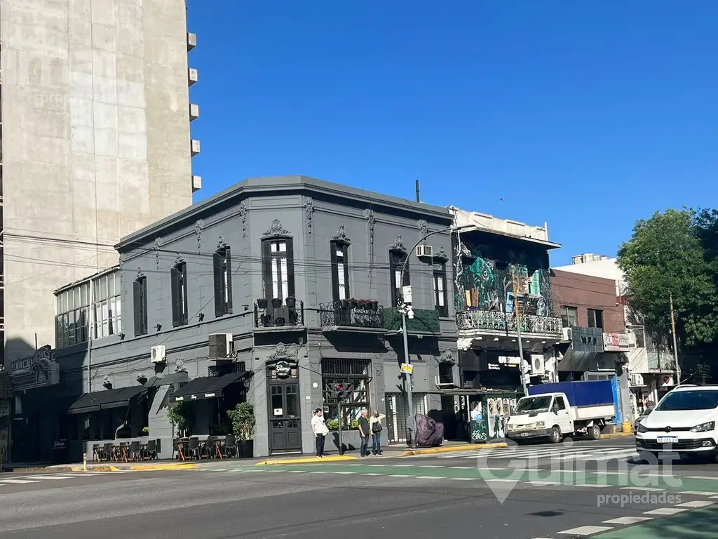 Excelente Terreno en esquina en Palermo - CORDOBA Y JULIAN ALVAREZ - Lideres en Terrenos