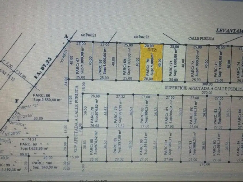 Terreno en Colonia Benitez "Fincas don Antonio"