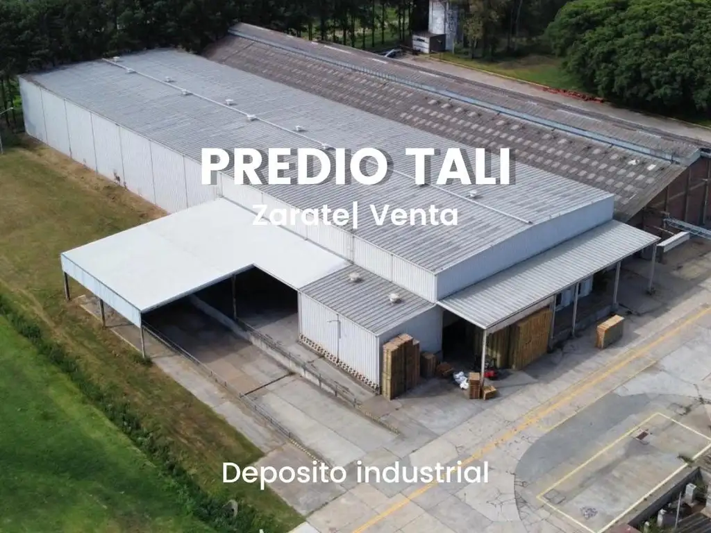 Nave Industrial en venta dentro de predio cerrado en Zarate