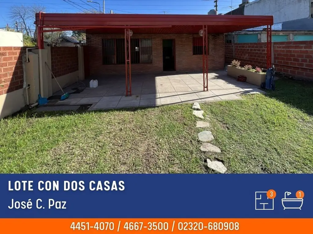 Casa - Venta - Argentina, José C Paz - Arenales 1490