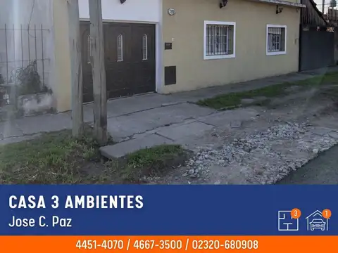 Casa - Venta - Argentina, José C Paz - Malnatti 4220