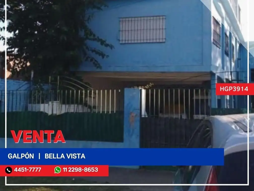 Galpón - Venta - Argentina, Bella Vista - Av. Pte. Arturo Illia 300