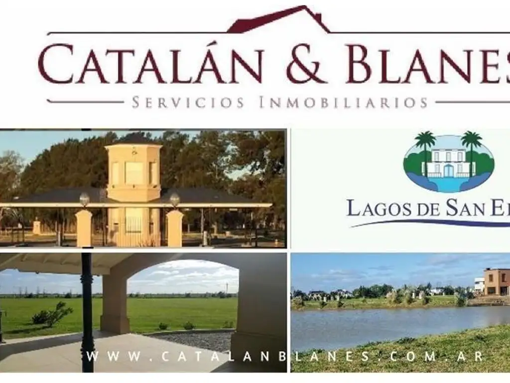 LAGOS DE SAN ELISEO - LOTE EN VENTA AREA PREMIUM AL LAGO