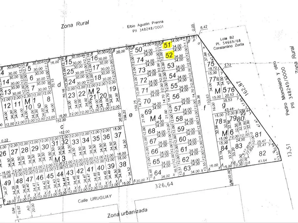 Terreno en barrio los pinos 1 - Villa Amelia