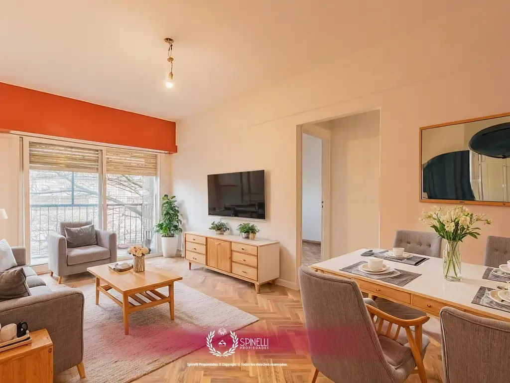 Venta departamento 2 ambientes 44M² con balcón al frente en San Cristóbal cómodo y super luminoso