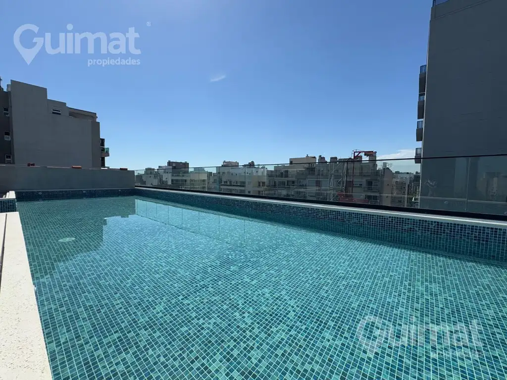 118M2 - Excelente 4 amb. al frente, gran balcón Corrido. Opcional Cochera Full Amenities