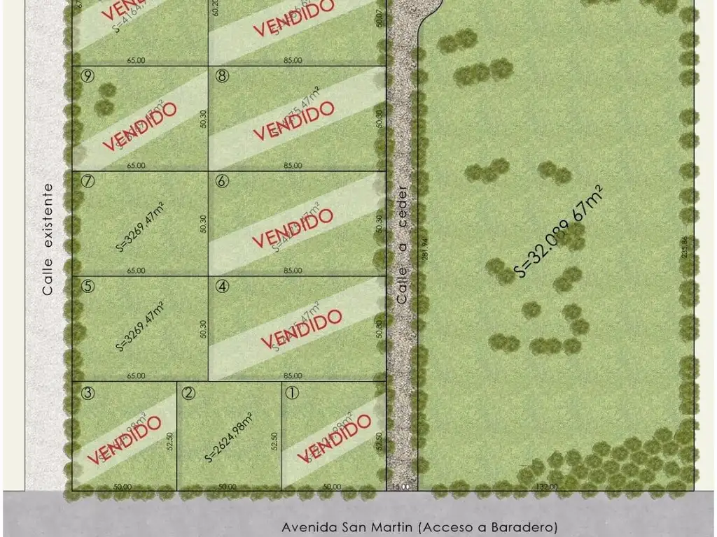 LOTEO EN VENTA "LA FERIA" BARADERO, SOBRE ACCESO A LA CIUDAD