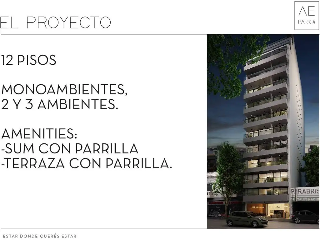 VENTA MONOAMBIENTE EN PALERMO -AMENITIES-