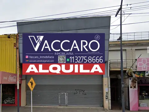 AVENIDA CROVARA 1100 - ALQUILER LOCAL COMERCIAL +300m2 C/DEPOSITO + MESA DE CORTE + ENTREPISOS