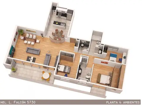 Departamento en Venta con cochera