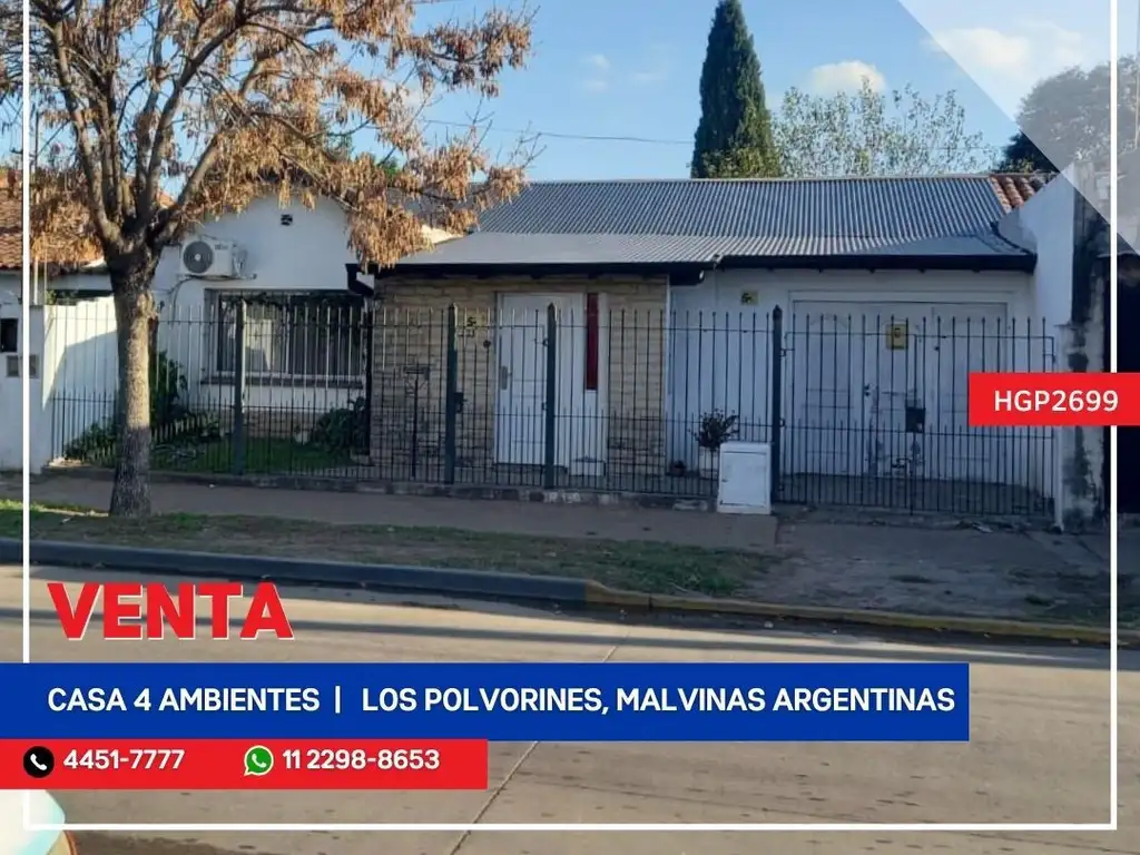 Casa - Venta - Argentina, Malvinas Argentinas - José León Suarez 3200