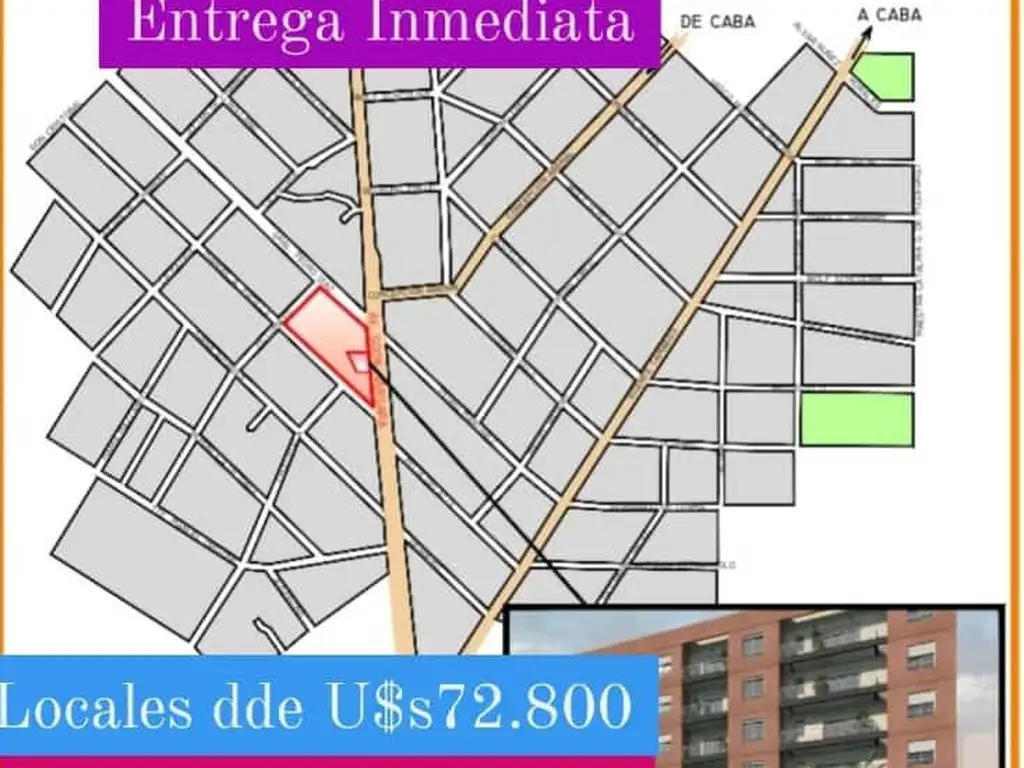 HERMOSO LOCAL A ESTRENAR DE UN AMBIENTE; NUEVA OBRA EN HURLINGHAM, VILLA TESEI - FICHA 8947